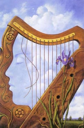 harp illusion